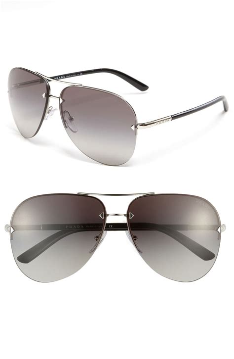 prada navigator sunglasses|Men's Prada Aviator Sunglasses .